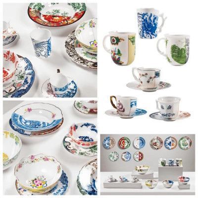 Десертная тарелка Seletti Hybrid 9703