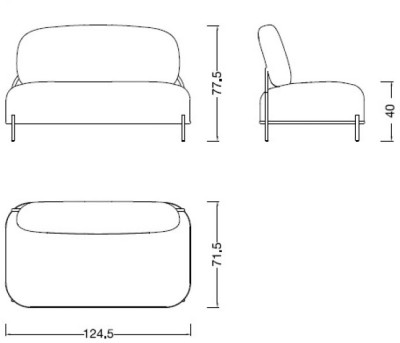 Диван ESF 06-02 HE512-11