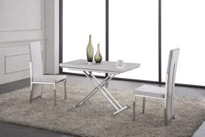 Стол ESF B2166 white gloss