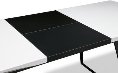 Стол ESF DT-93 black/white