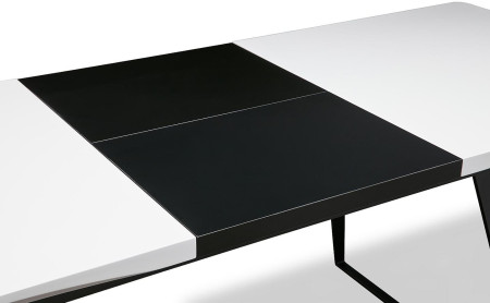Стол ESF DT-93 black/white