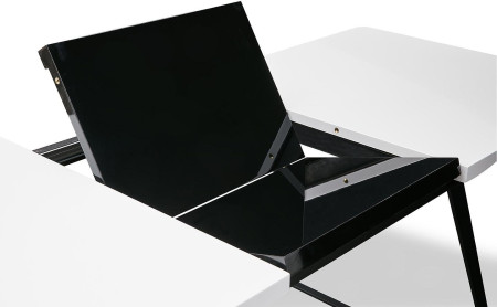 Стол ESF DT-93 black/white