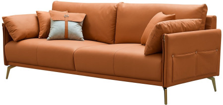 Диван ESF SF002-3 BROWN