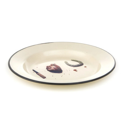 Тарелка Seletti Toiletpaper Enamel 16837
