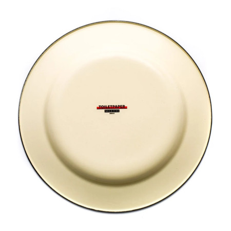 Тарелка Seletti Toiletpaper Enamel 16837