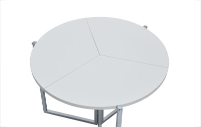 Стол ESF B2389 D90-White