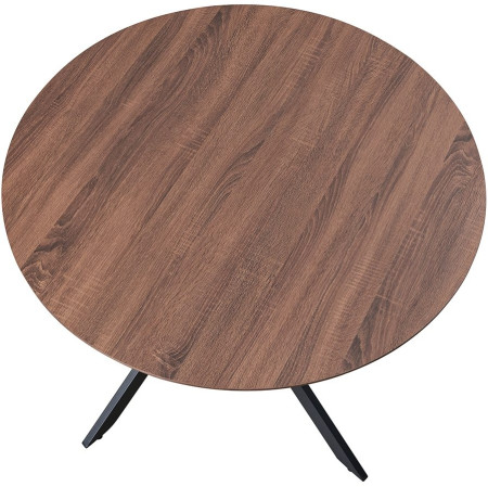 Стол ESF DT-937 d100 walnut