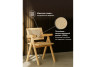 Обеденный стул Woodville Rattan 15918
