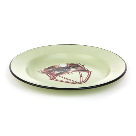 Тарелка Seletti Toiletpaper Enamel 16844