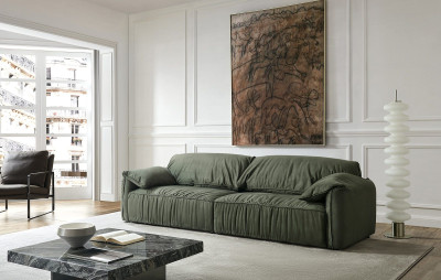 Диван ESF SF026-4DARK GREEN 2207-21