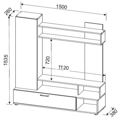 Стенка Woodville Nigel 499621