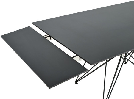 Стол ESF T041(160) black matt