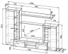 Стенка Woodville Swede 499615