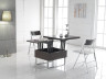 Стул ESF C3332 wenge/white