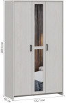 Шкаф Woodville Taika 539307