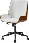 Кресло ESF JY6264X-Bwhite/walnut