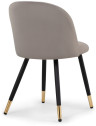Стул на металлокаркасе Woodville Gabi latte 15348