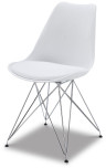 Стул ESF PM072G (JY18061) white